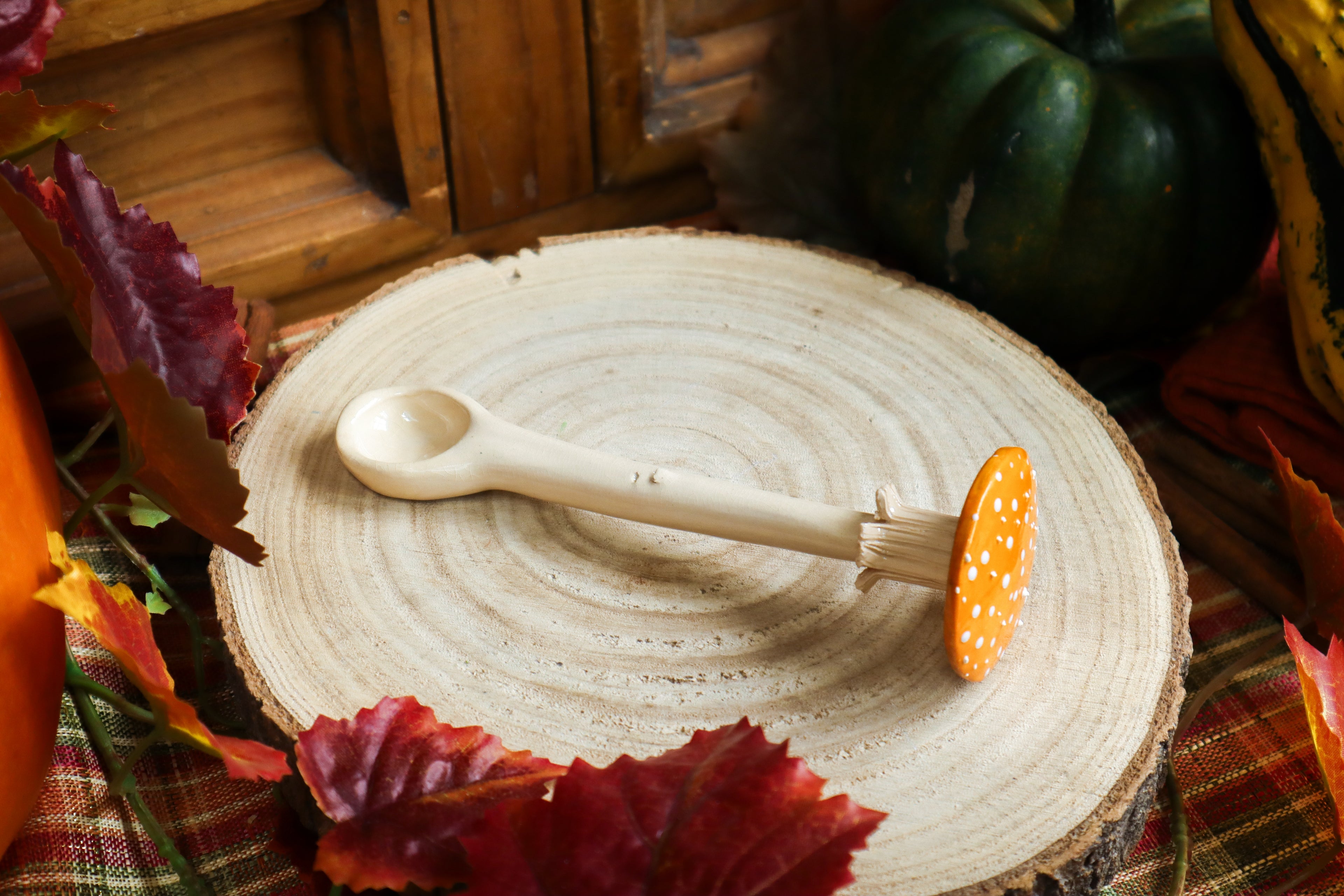 *Précommande* Cuillère champignon en grès