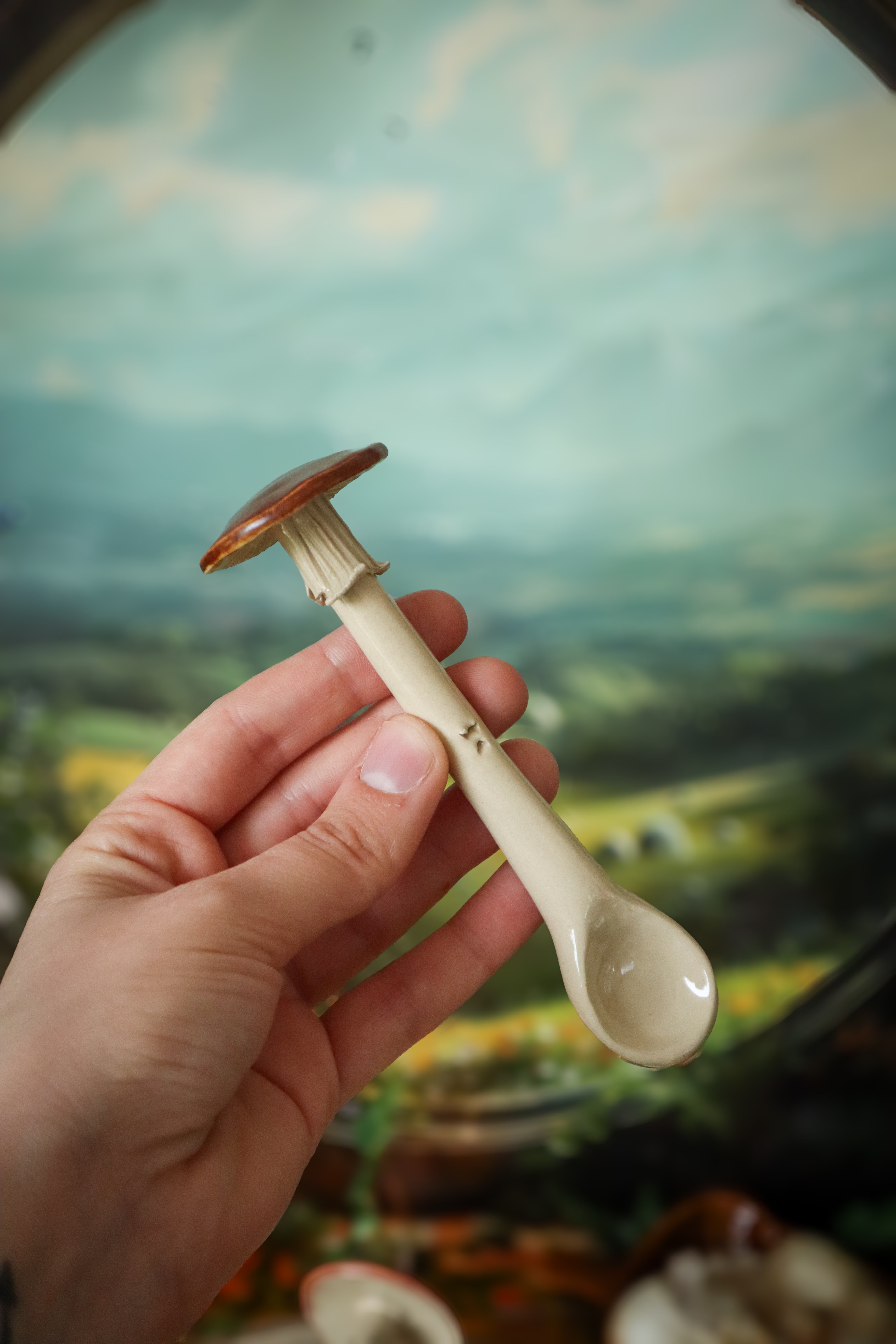 *Précommande* Cuillère champignon en grès