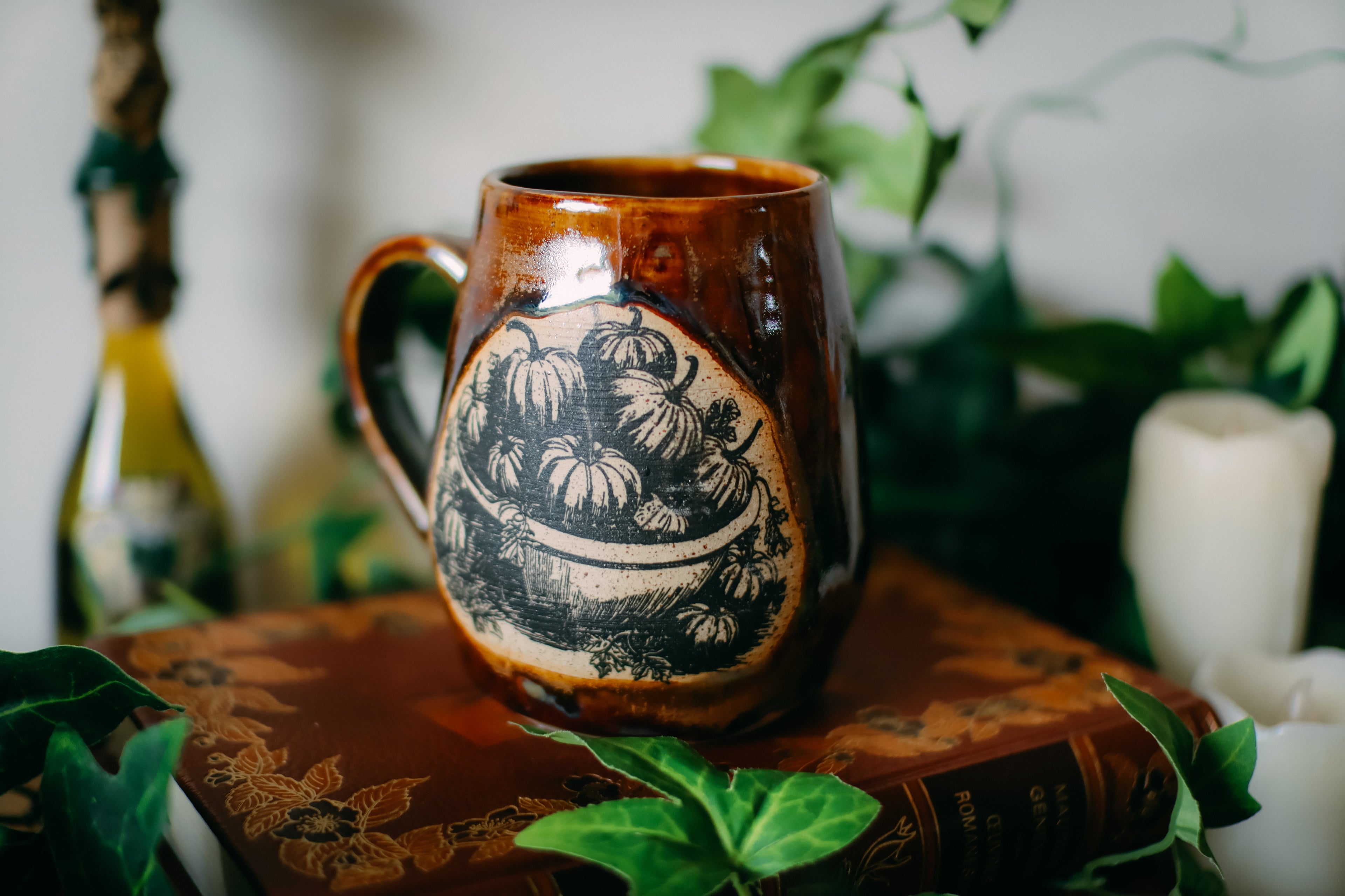 Grande tasse en grès « Le temps des récoltes »