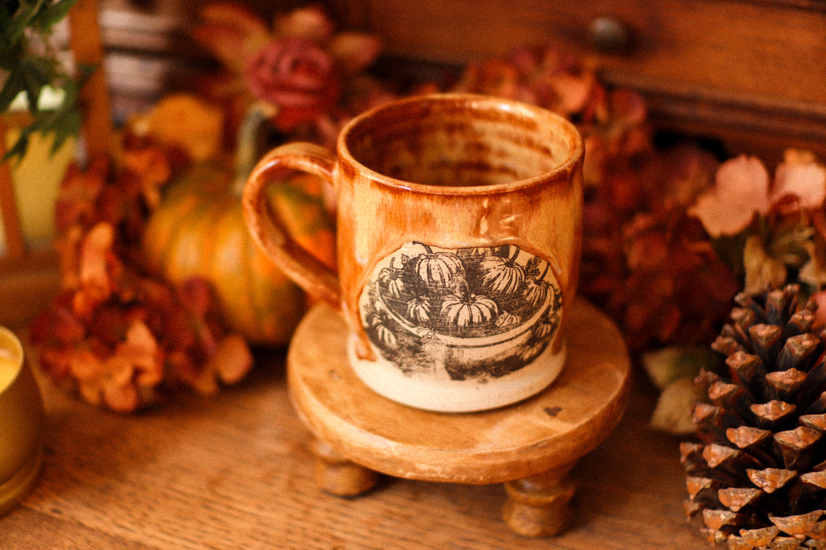 Tasse en grès « Le temps des récoltes »