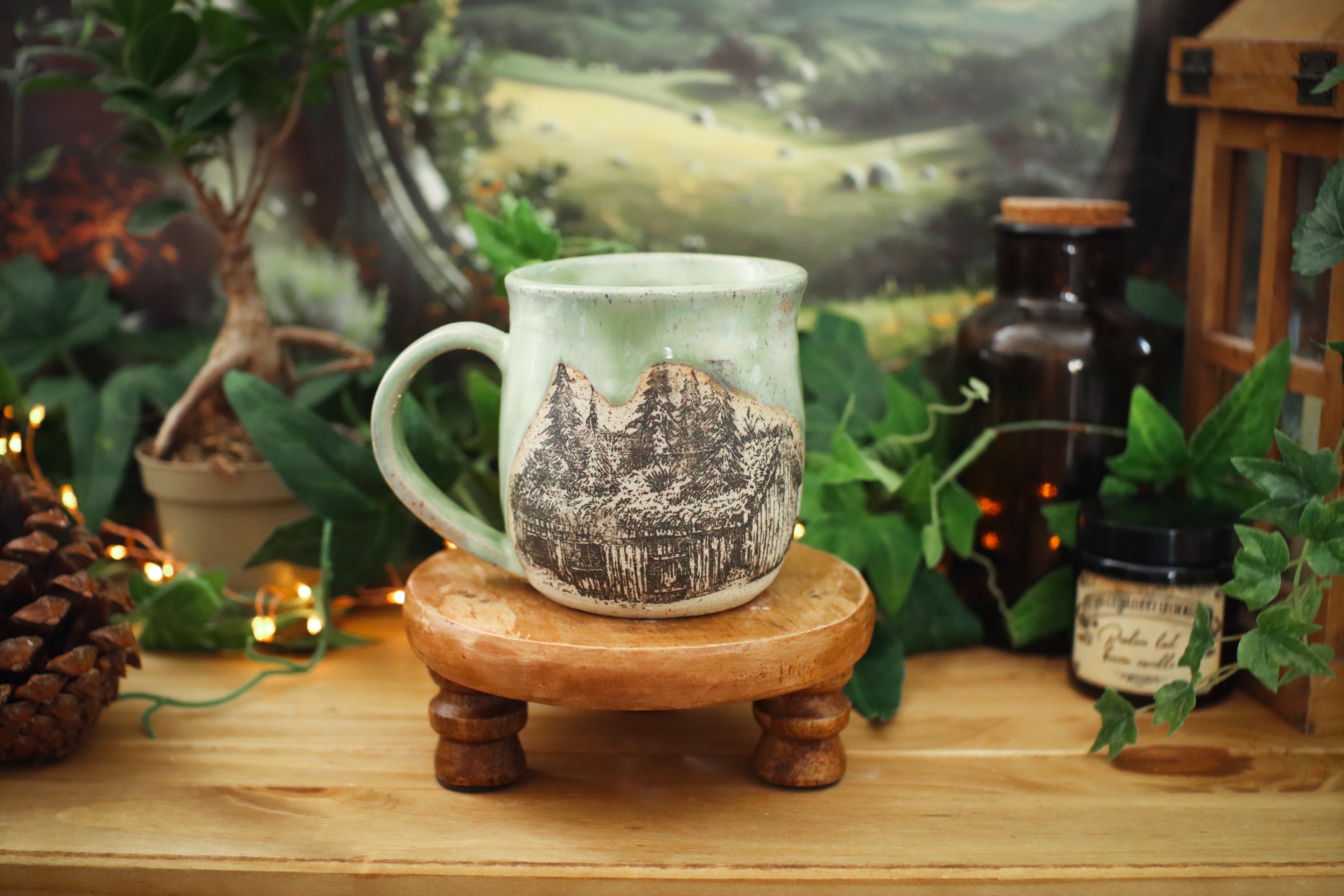 Tasse en grès « Maison de Béorn »