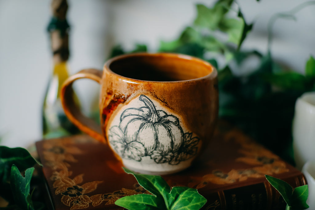 Grande tasse en grès « Le temps des récoltes »