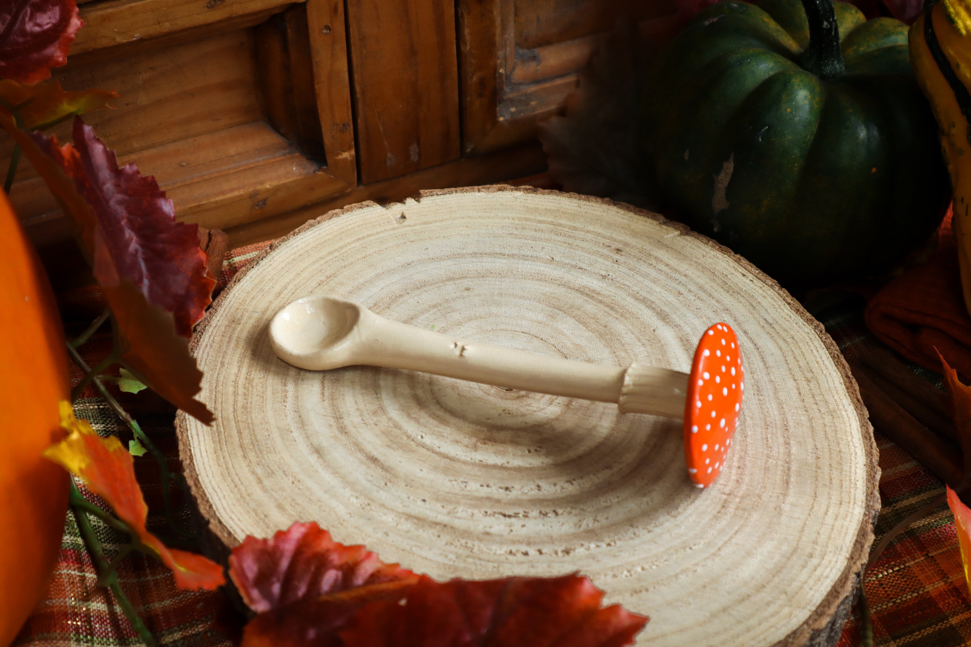 *Précommande* Cuillère champignon en grès