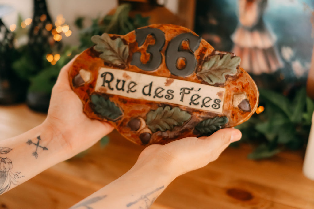 Précommande de plaque de porte personnalisée