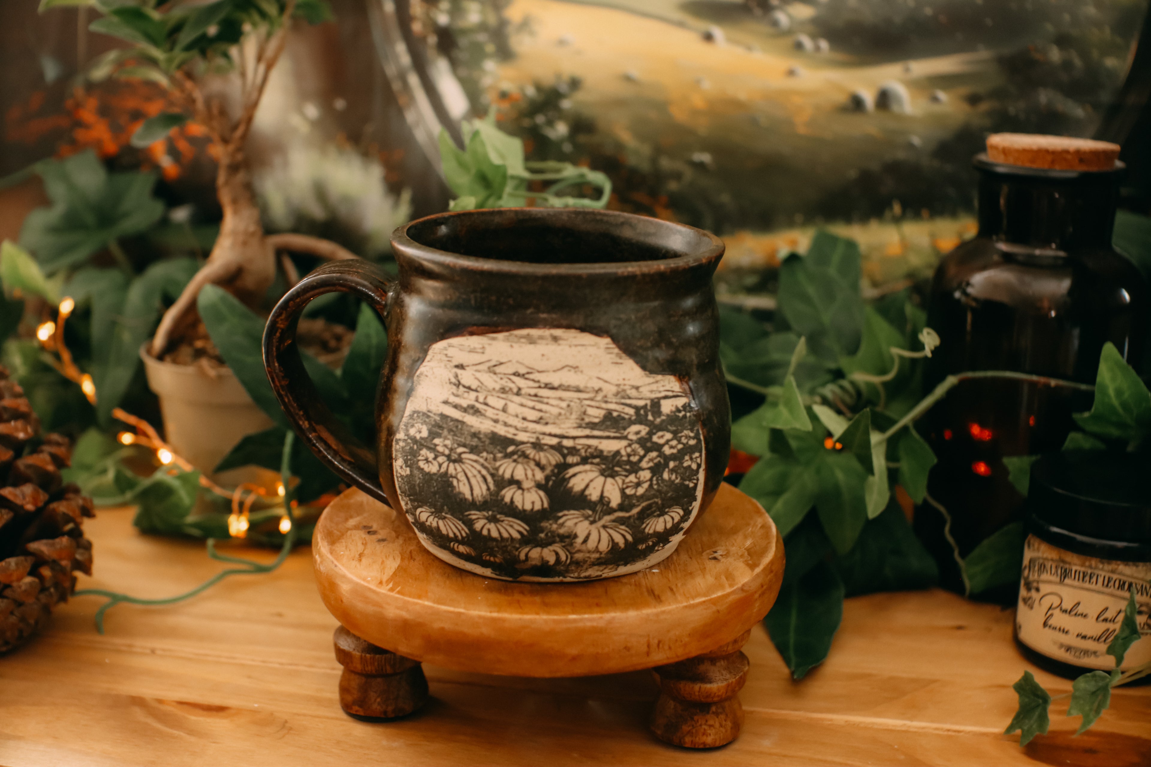 Tasse en grès « Le temps des récoltes »