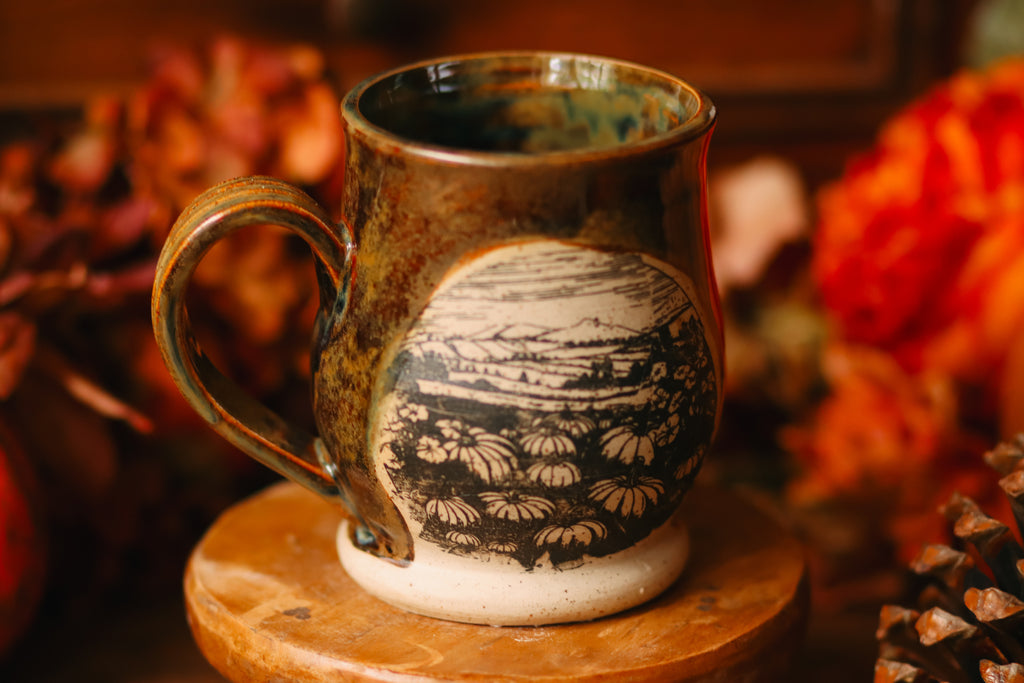 Tasse en grès « Le temps des récoltes »
