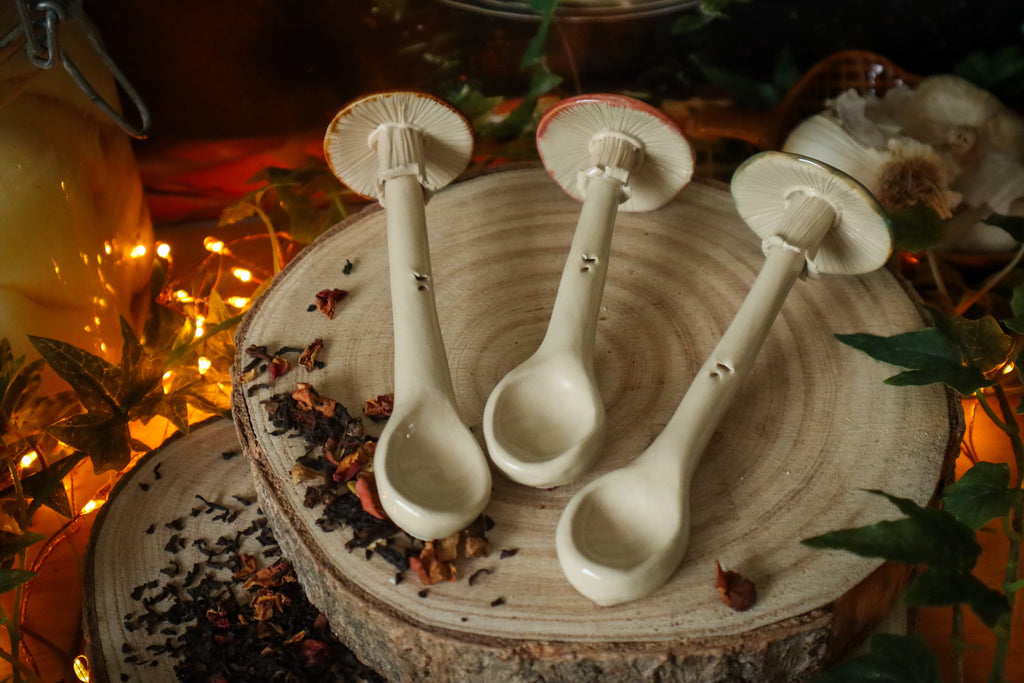*Précommande* Cuillère champignon en grès