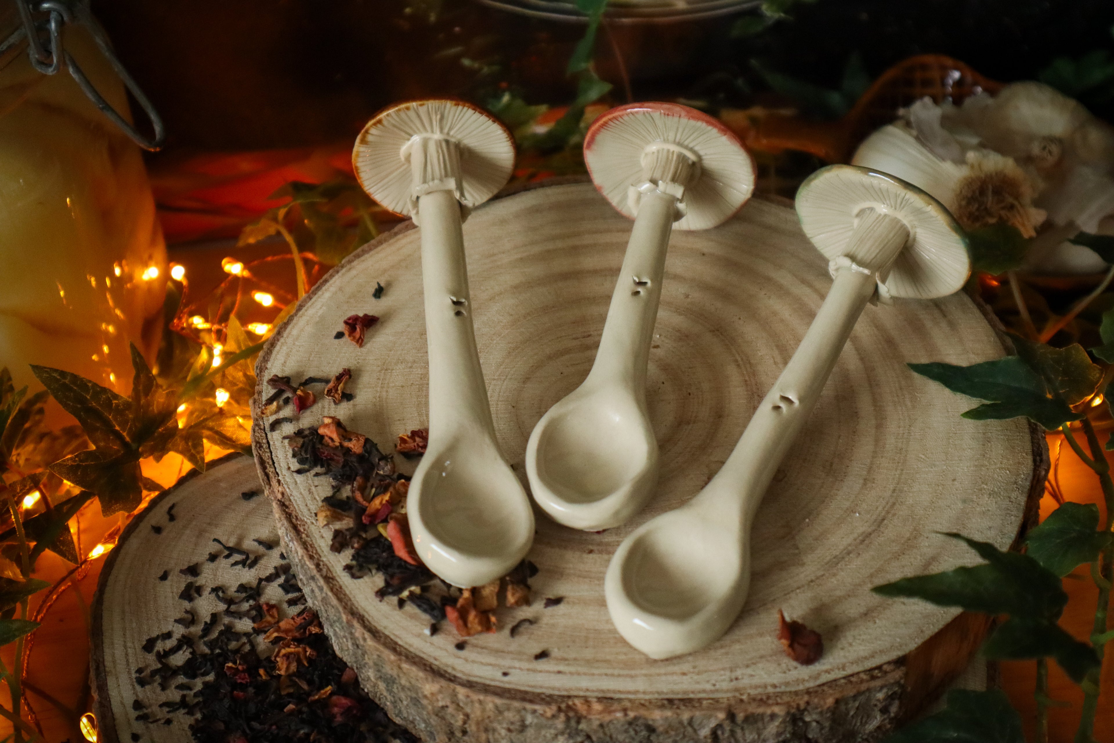 *Précommande* Cuillère champignon en grès