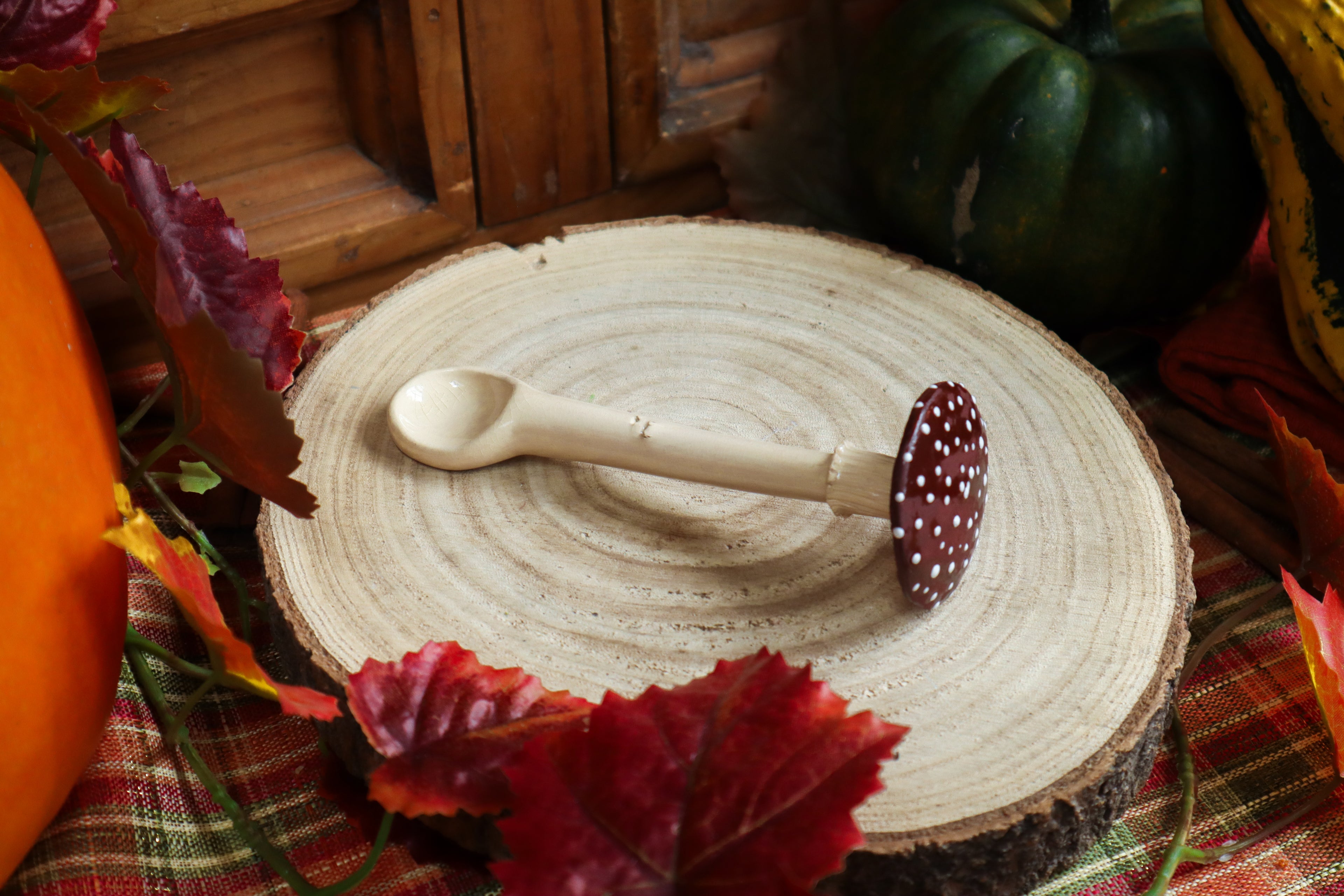 *Précommande* Cuillère champignon en grès