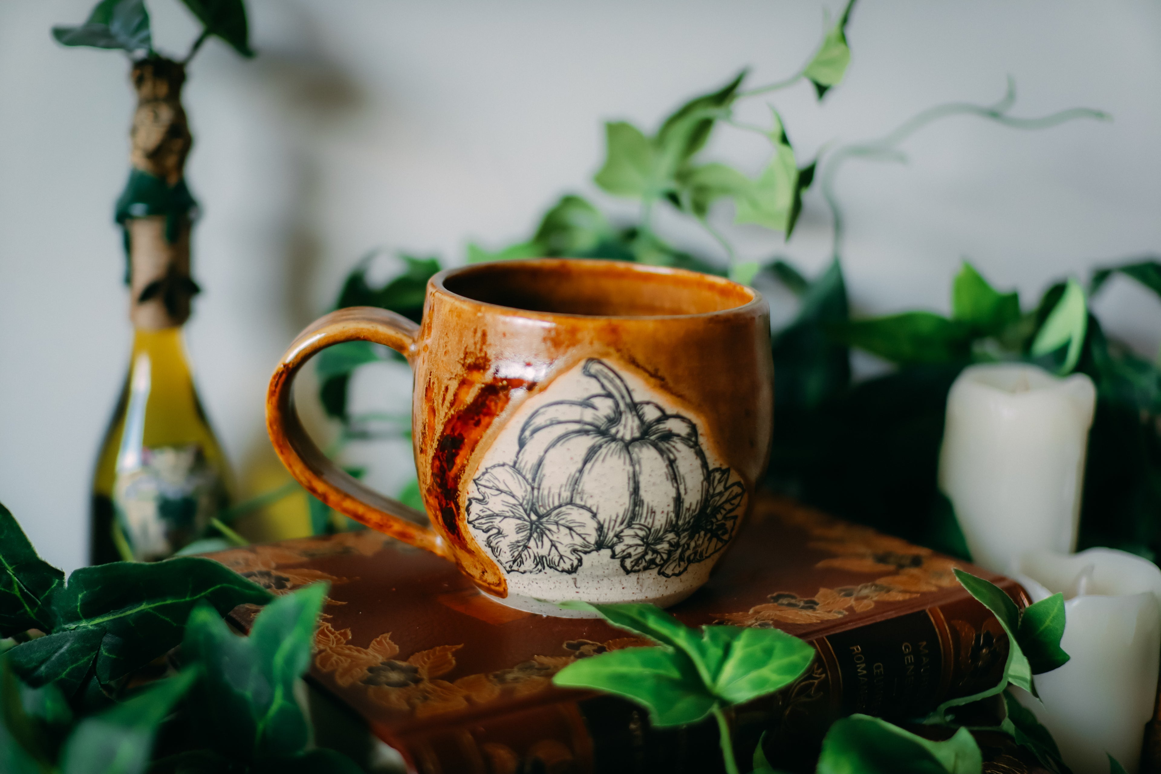 Grande tasse en grès « Le temps des récoltes »