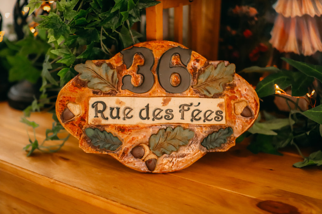 Précommande de plaque de porte personnalisée