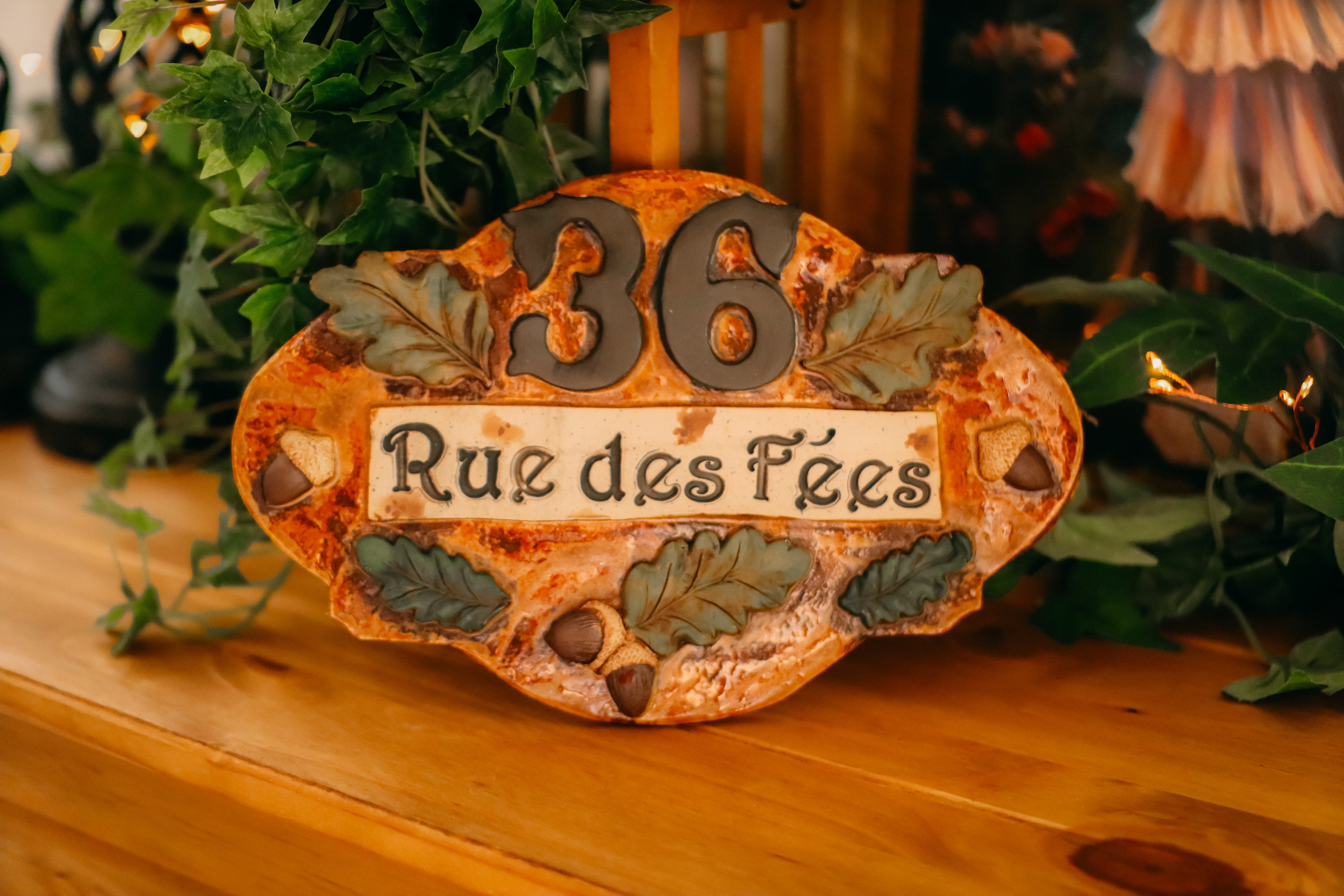 Précommande de plaque de porte personnalisée