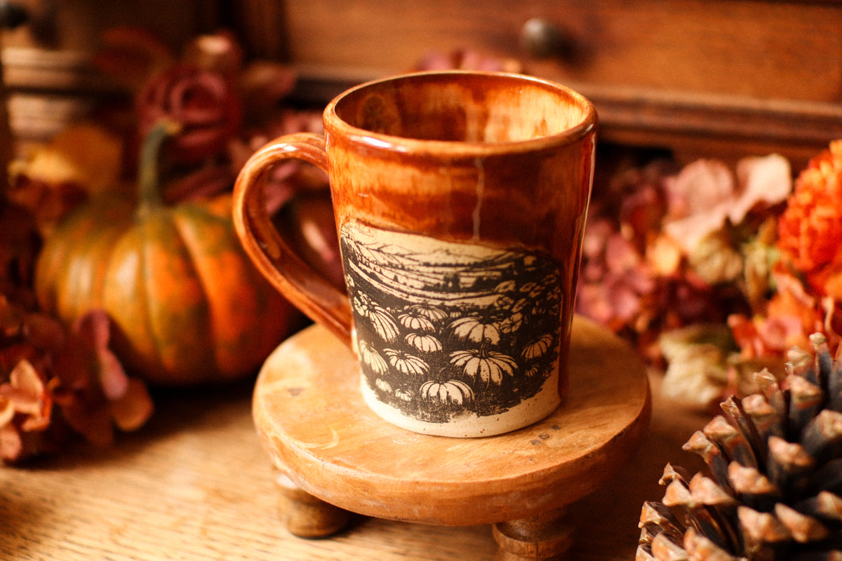 Tasse en grès « Le temps des récoltes »