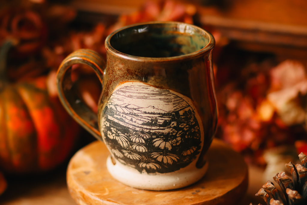 Tasse en grès « Le temps des récoltes »