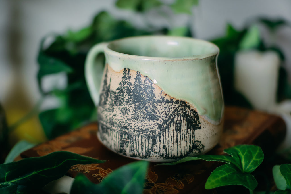 Tasse en grès « Maison de Béorn »