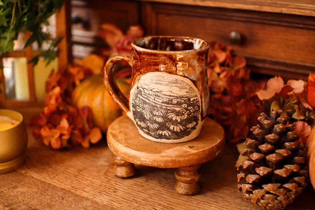 Tasse en grès « Le temps des récoltes »