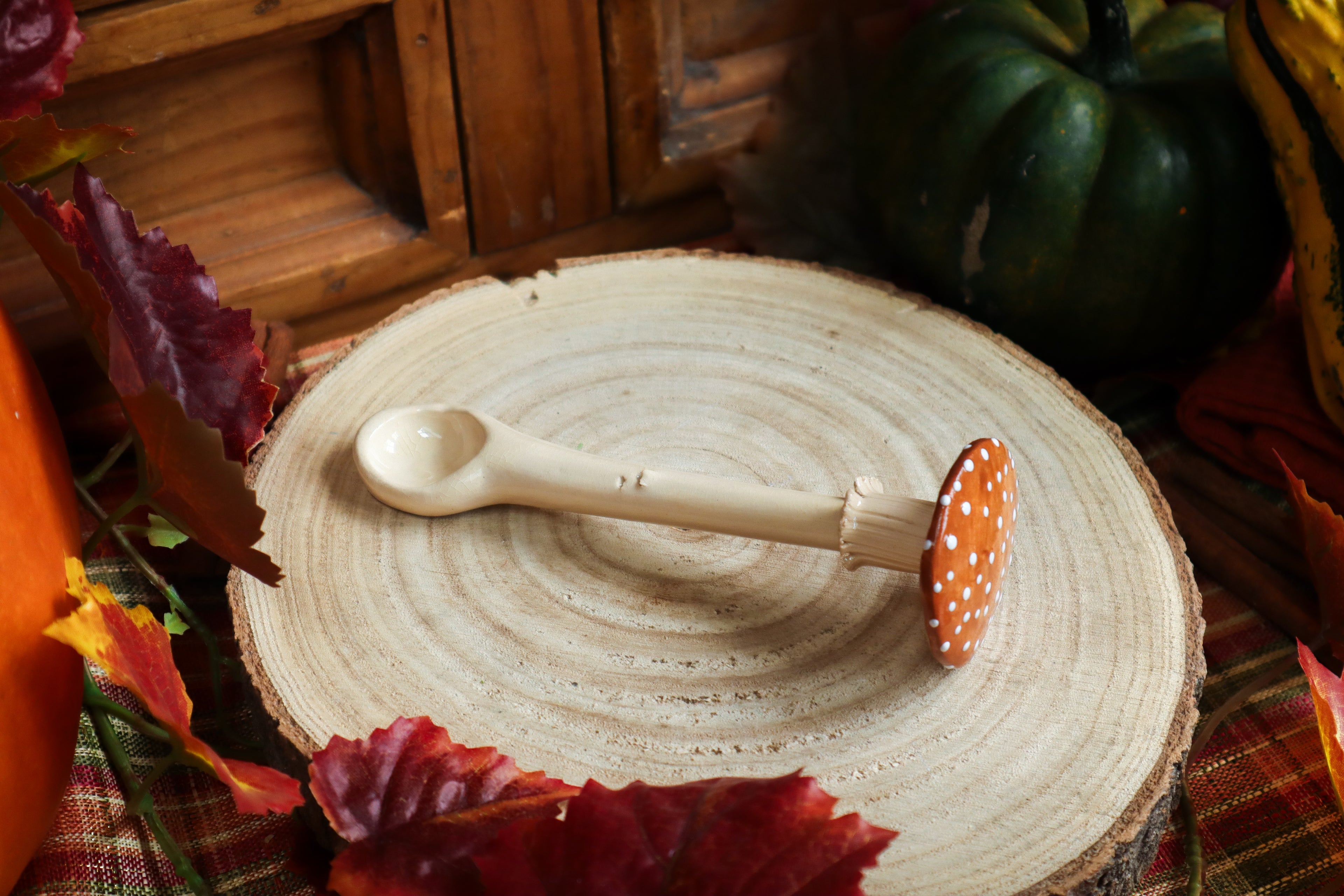 *Précommande* Cuillère champignon en grès