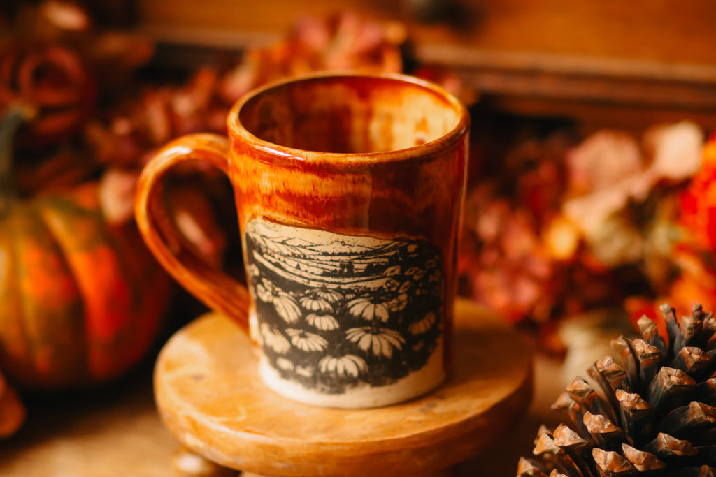 Tasse en grès « Le temps des récoltes »