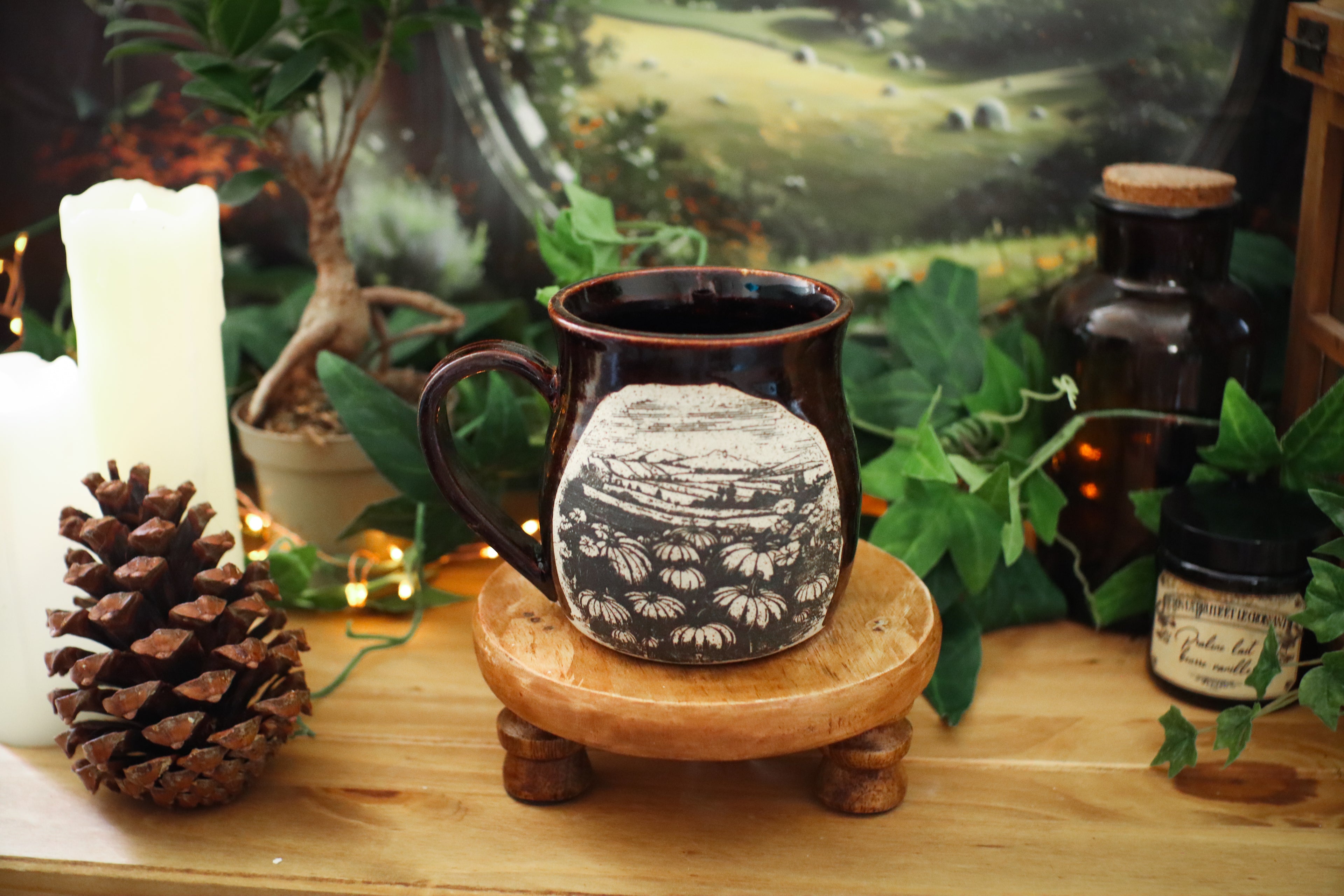 Tasse en grès « Le temps des récoltes »