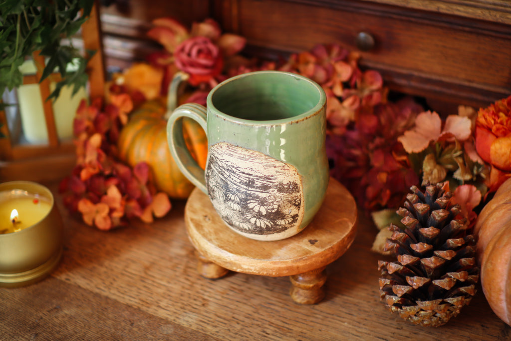 Tasse en grès « Le temps des récoltes »