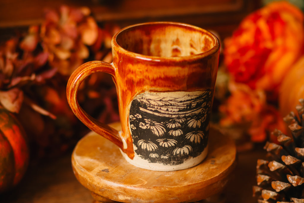 Tasse en grès « Le temps des récoltes »