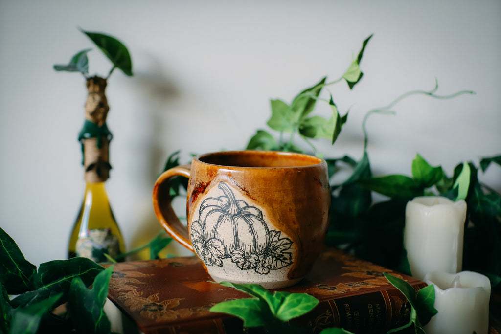 Grande tasse en grès « Le temps des récoltes »