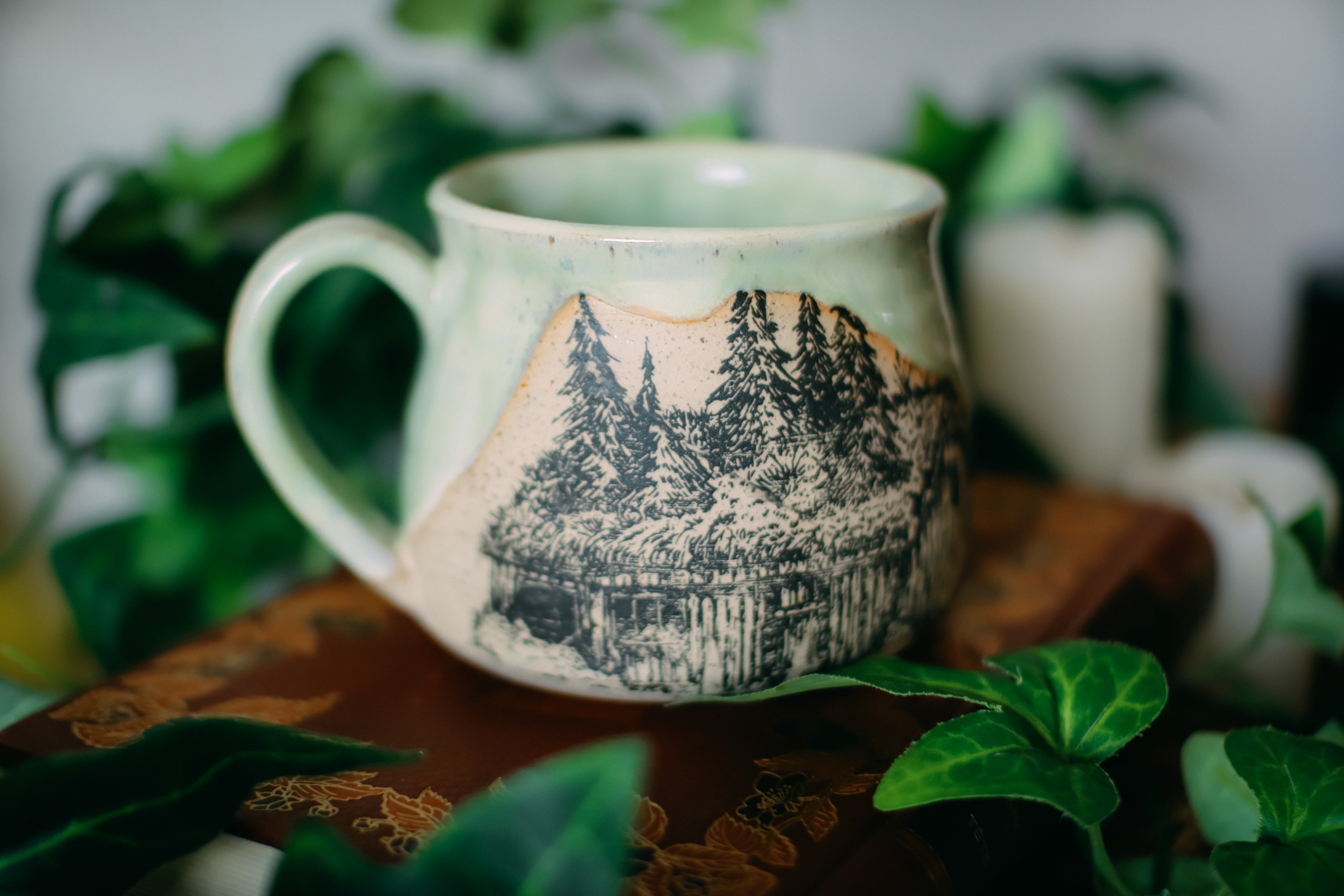 Tasse en grès « Maison de Béorn »