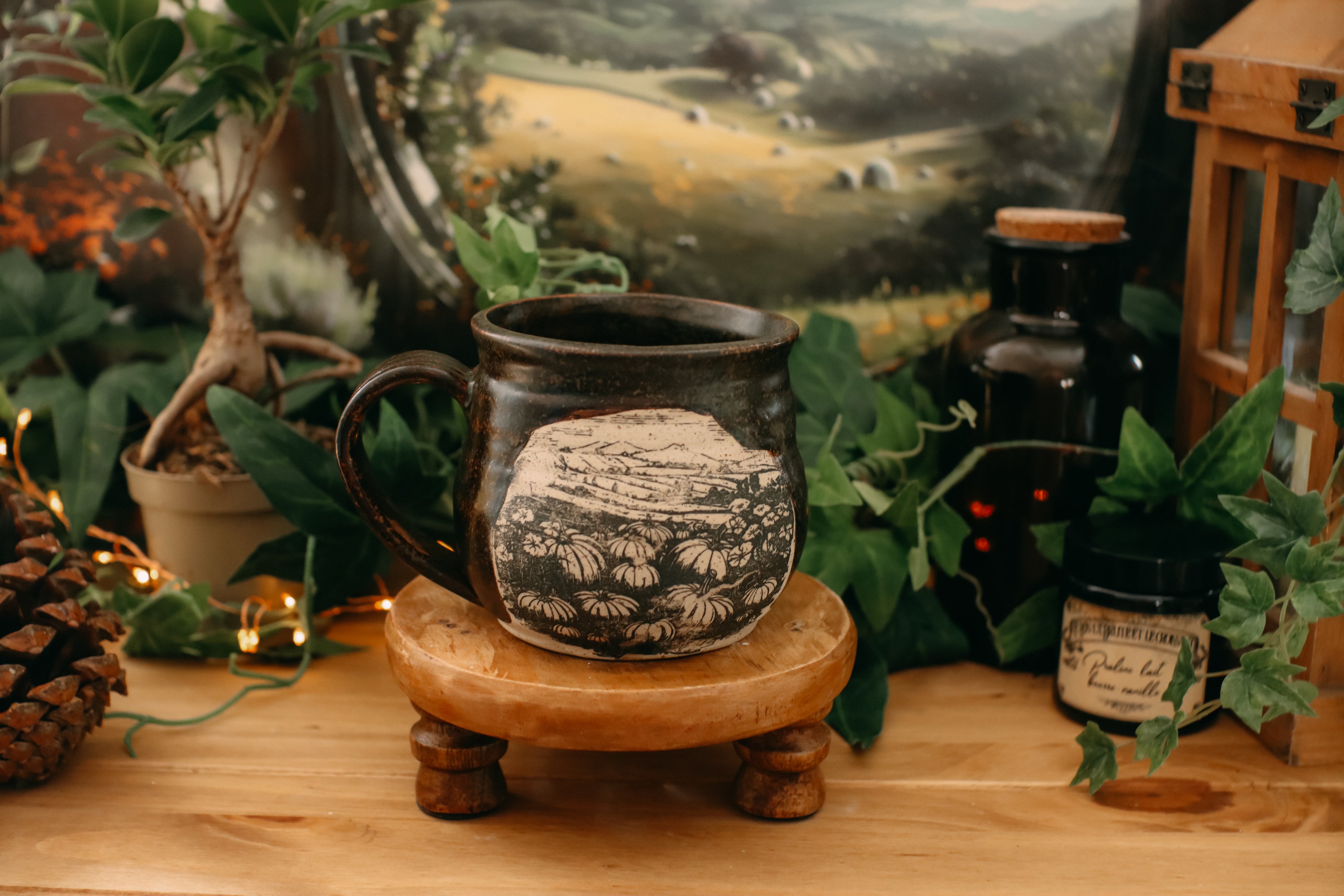 Tasse en grès « Le temps des récoltes »