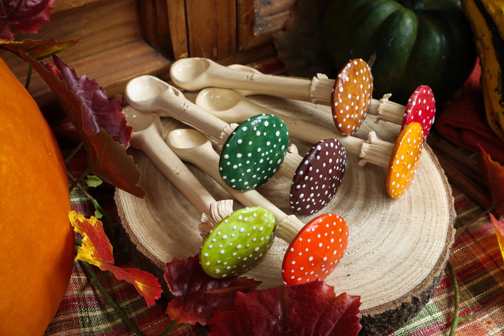 *Précommande* Cuillère champignon en grès