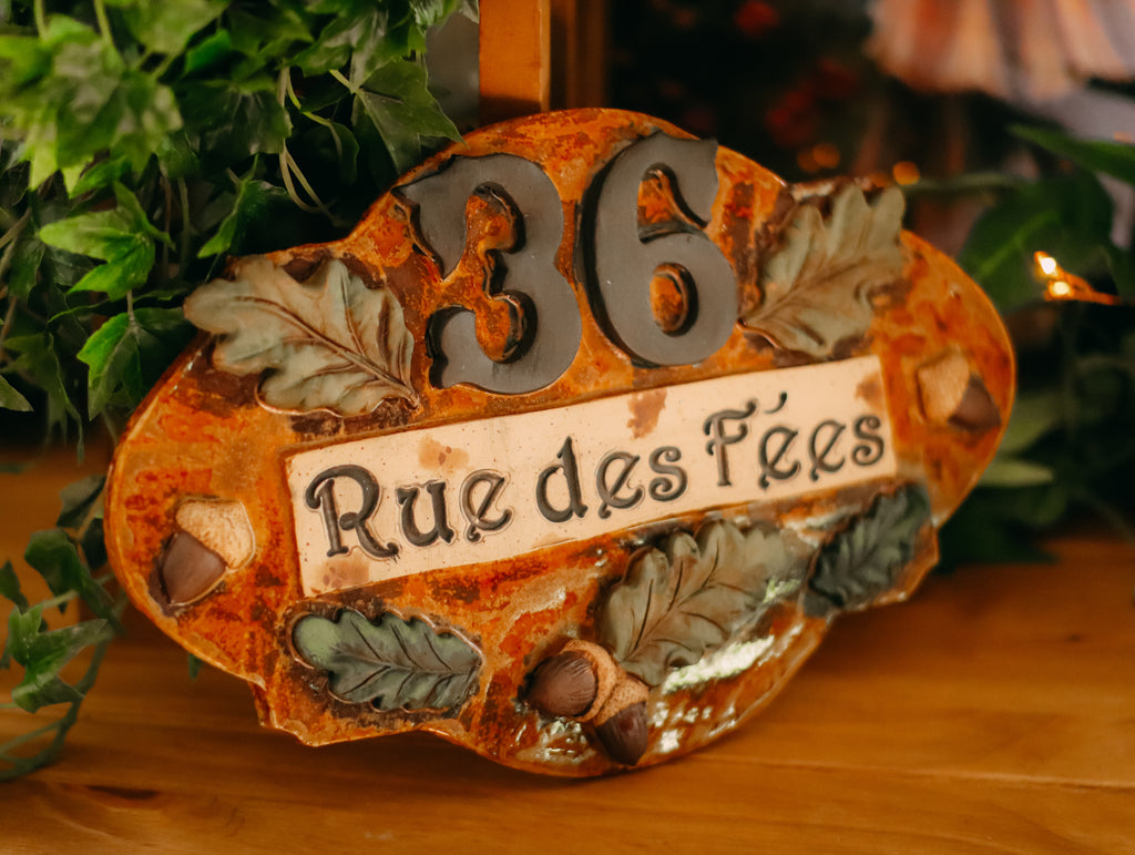 Précommande de plaque de porte personnalisée