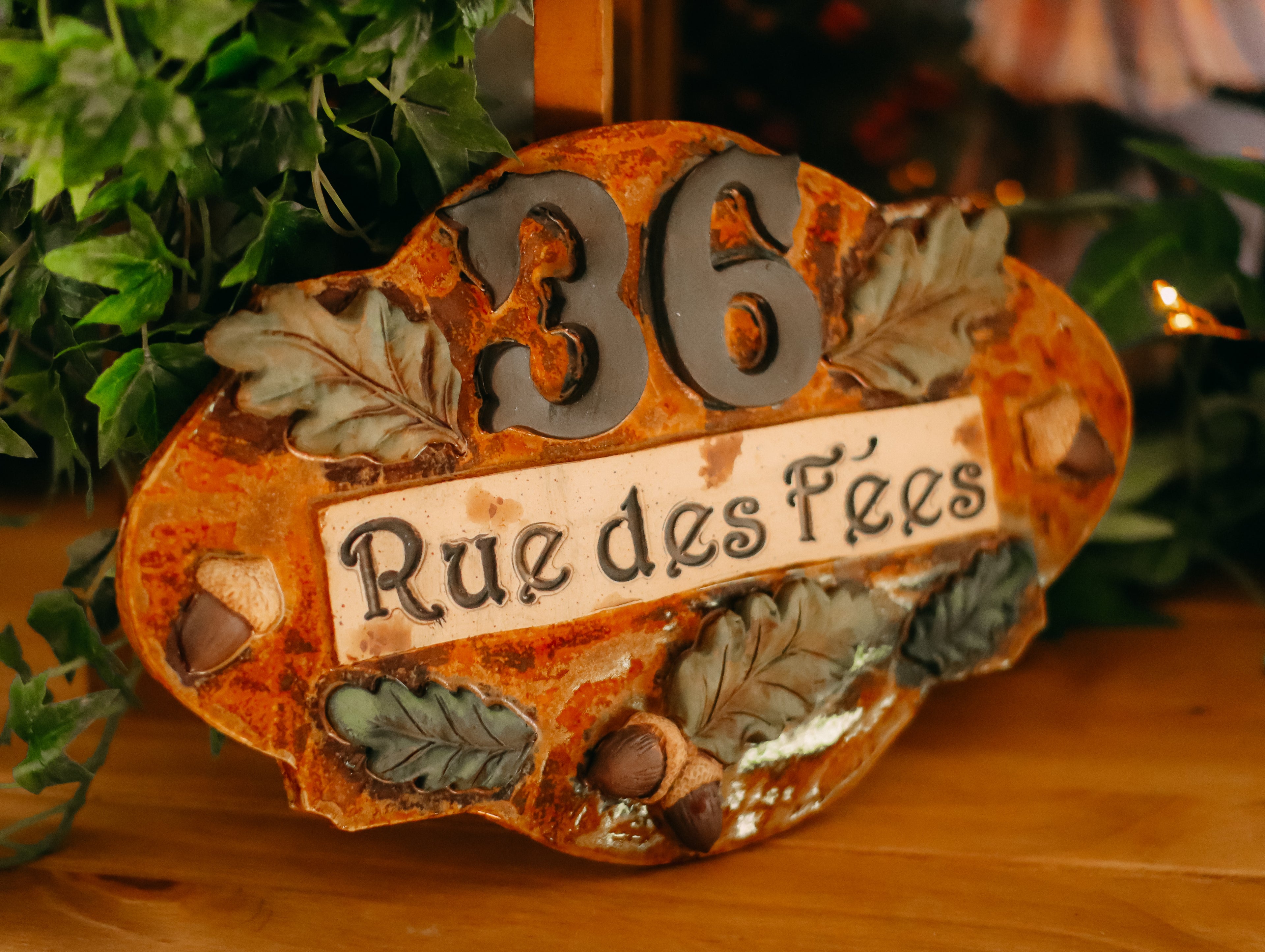 Précommande de plaque de porte personnalisée