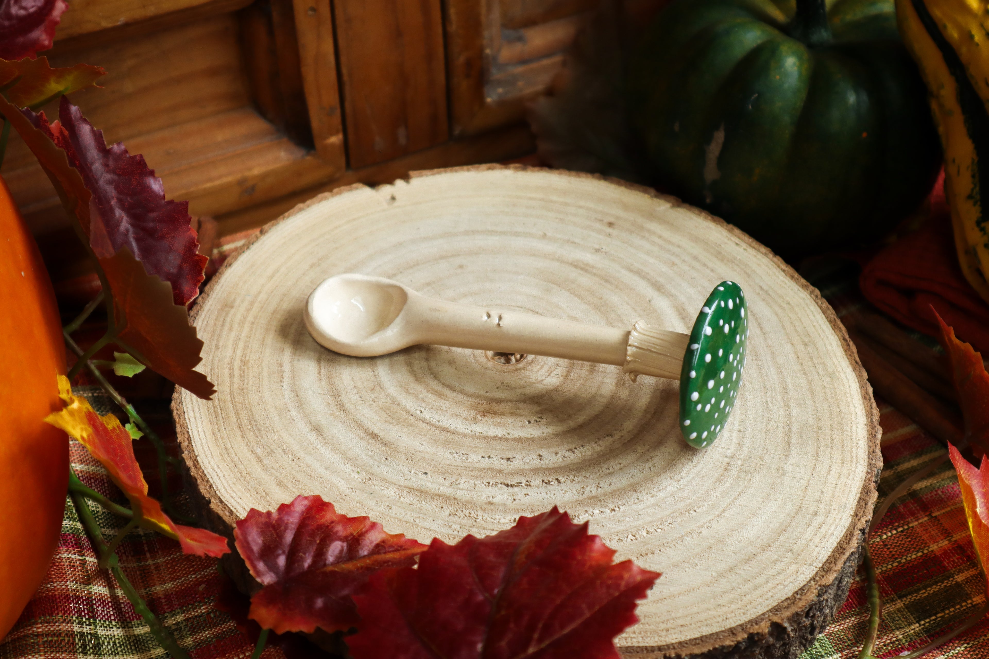 *Précommande* Cuillère champignon en grès