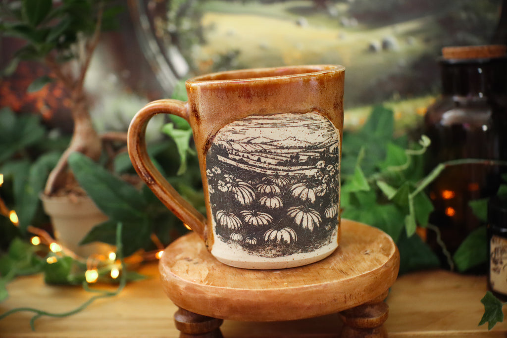Tasse en grès « Le temps des récoltes »