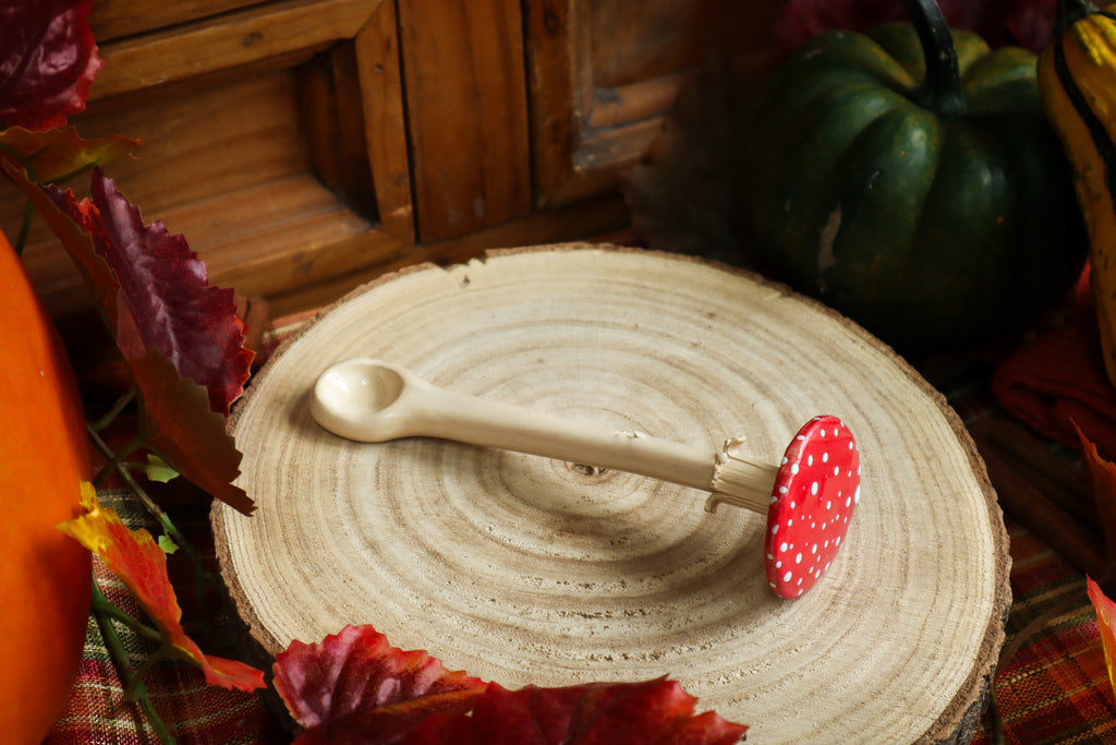 *Précommande* Cuillère champignon en grès
