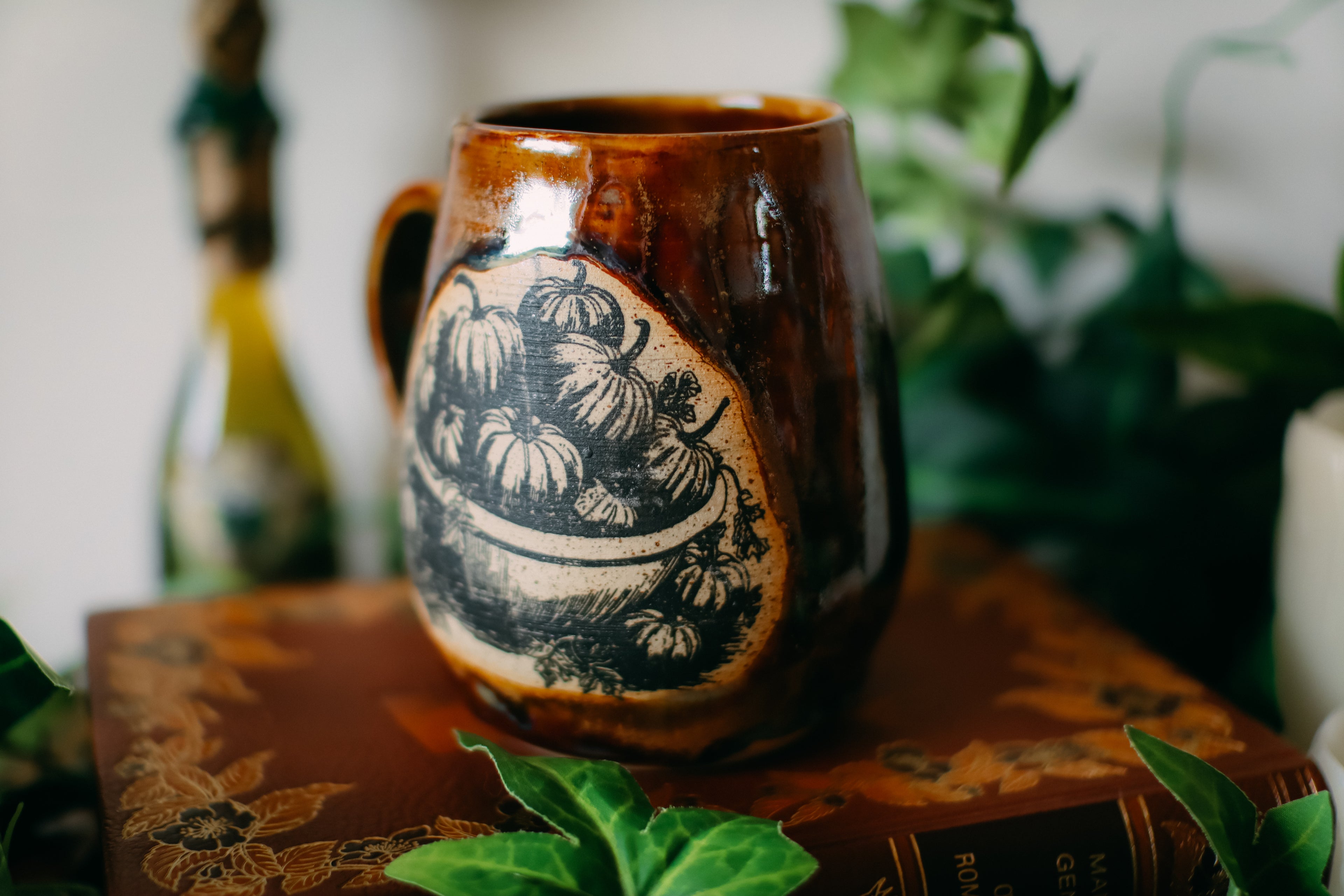 Grande tasse en grès « Le temps des récoltes »