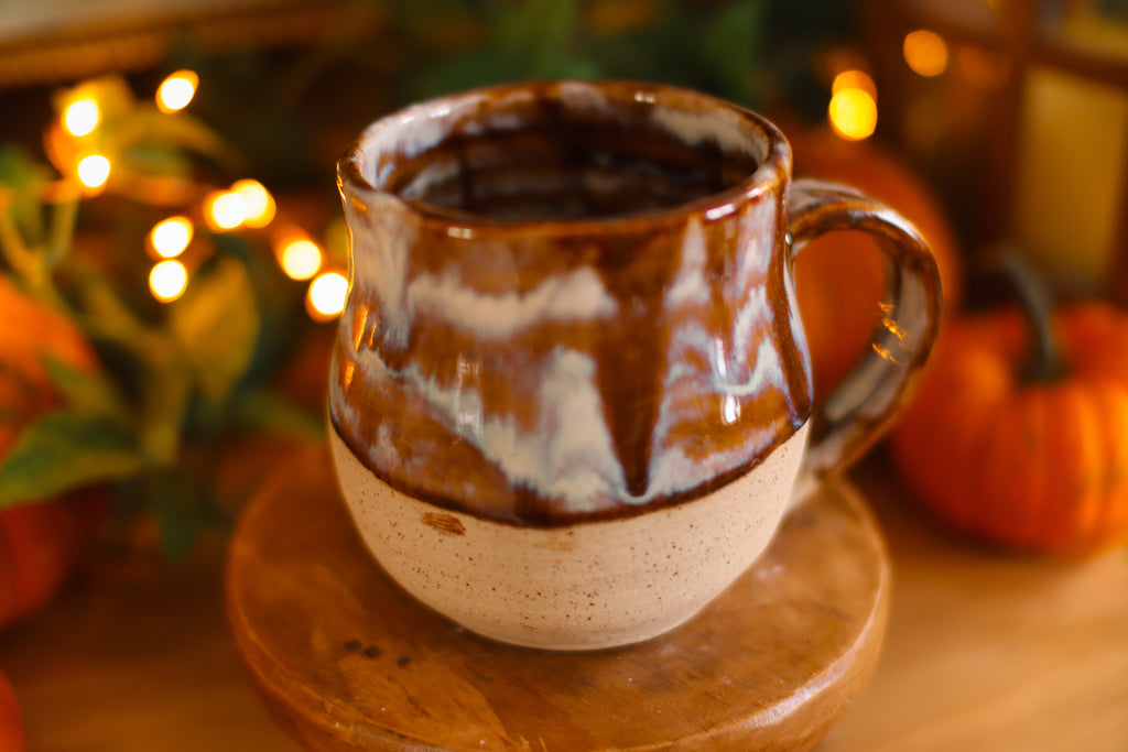 Grande tasse en grès « Grenouille des forêts magiques»