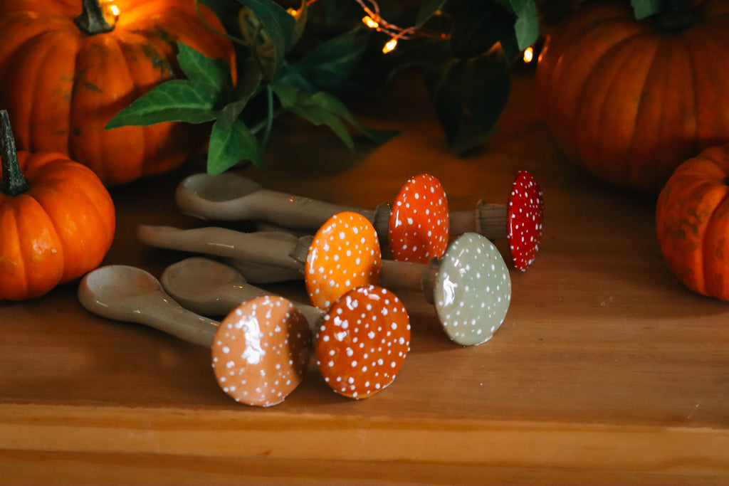*Précommande* Cuillère champignon en grès