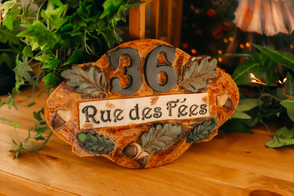 Précommande de plaque de porte personnalisée