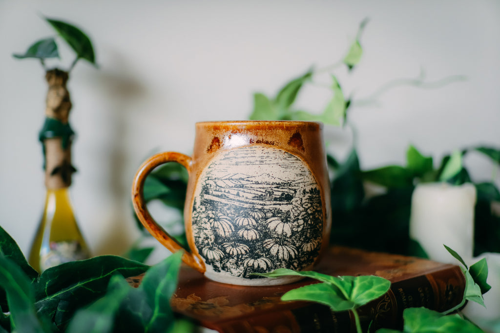 Grande tasse en grès « Le temps des récoltes »