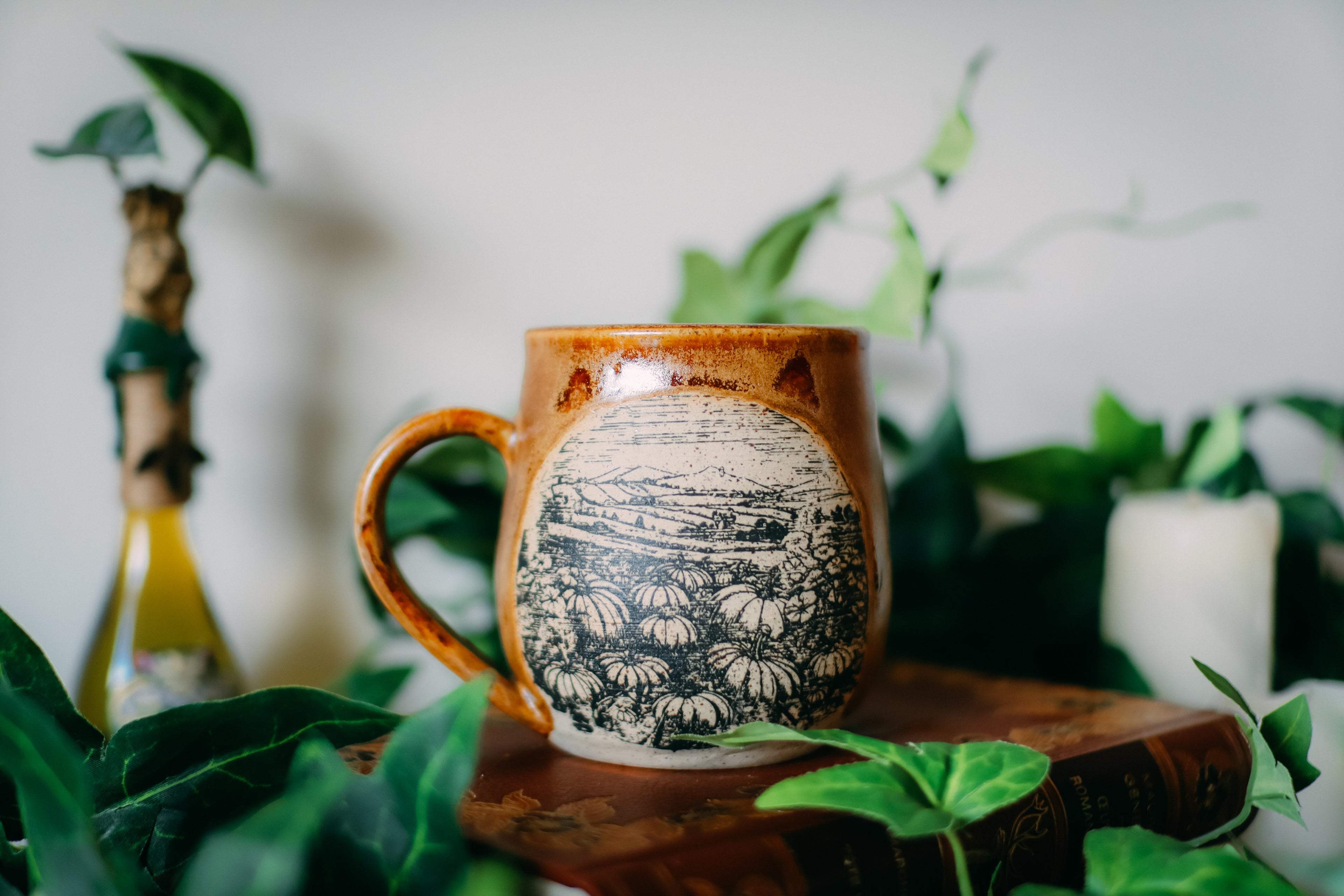 Grande tasse en grès « Le temps des récoltes »