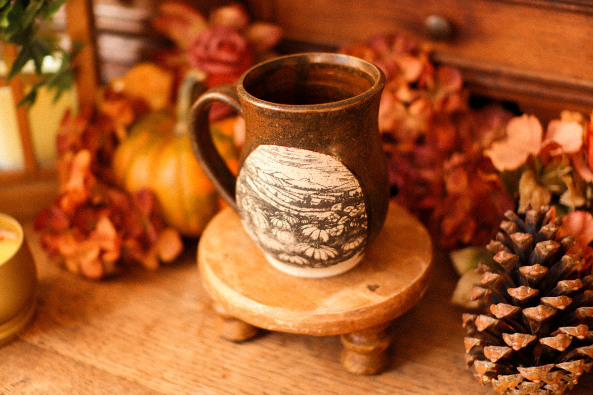 Tasse en grès « Le temps des récoltes »
