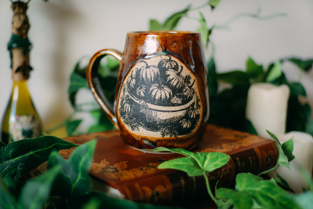 Grande tasse en grès « Le temps des récoltes »