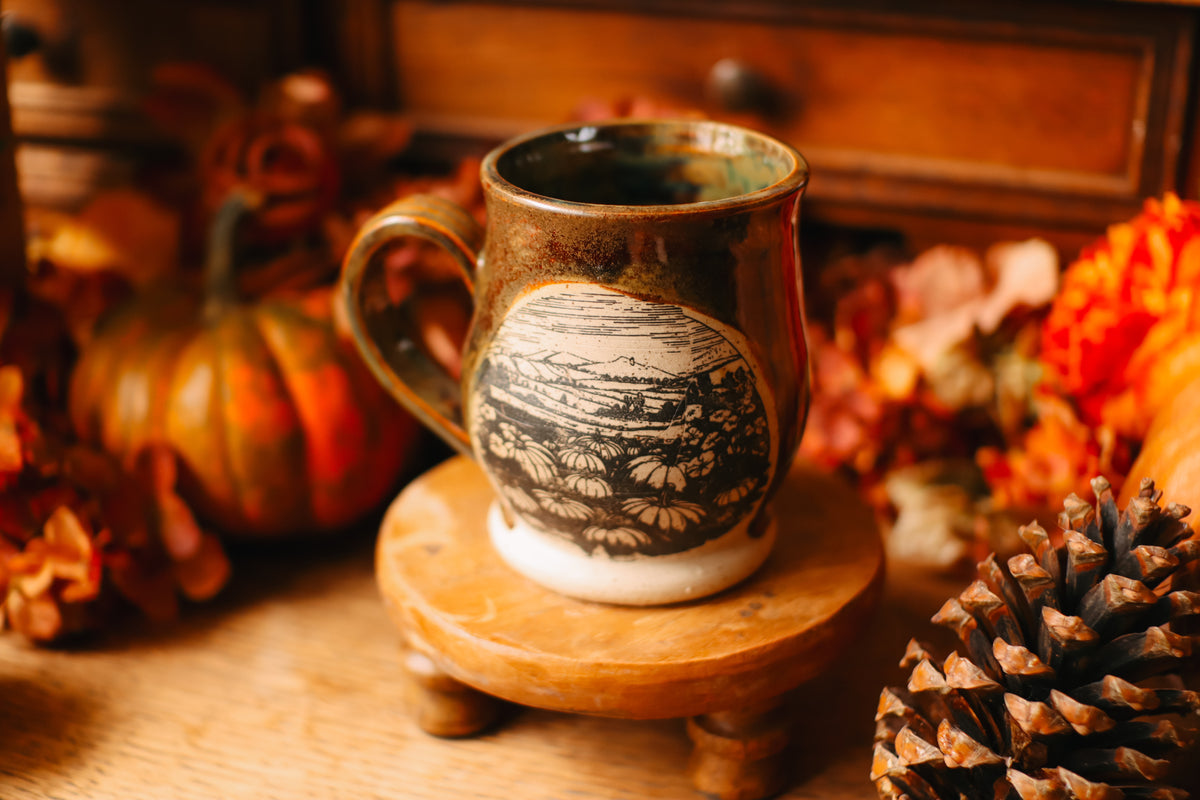 Tasse en grès « Le temps des récoltes »