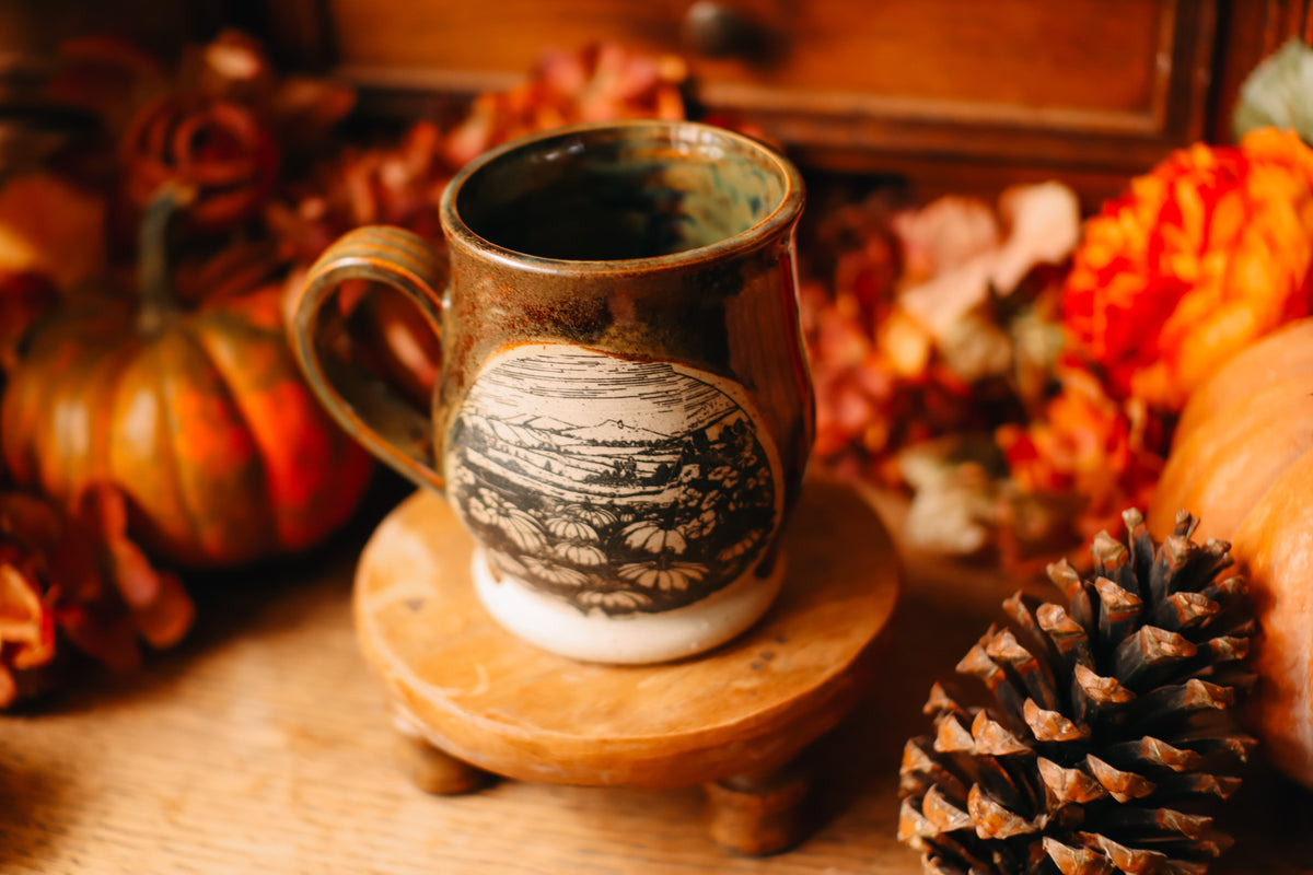 Tasse en grès « Le temps des récoltes »